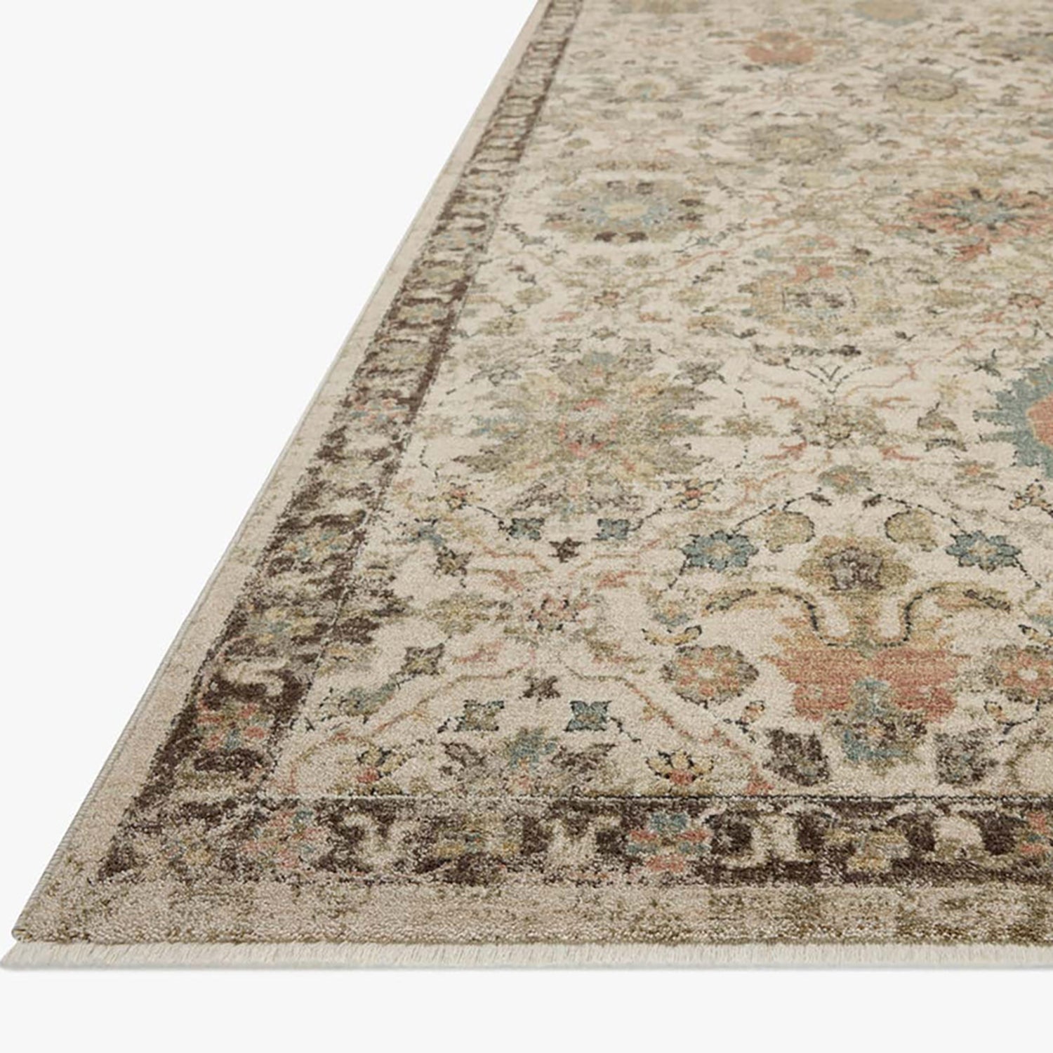 Loloi Briar Ivory/Multi Power Loomed Rug