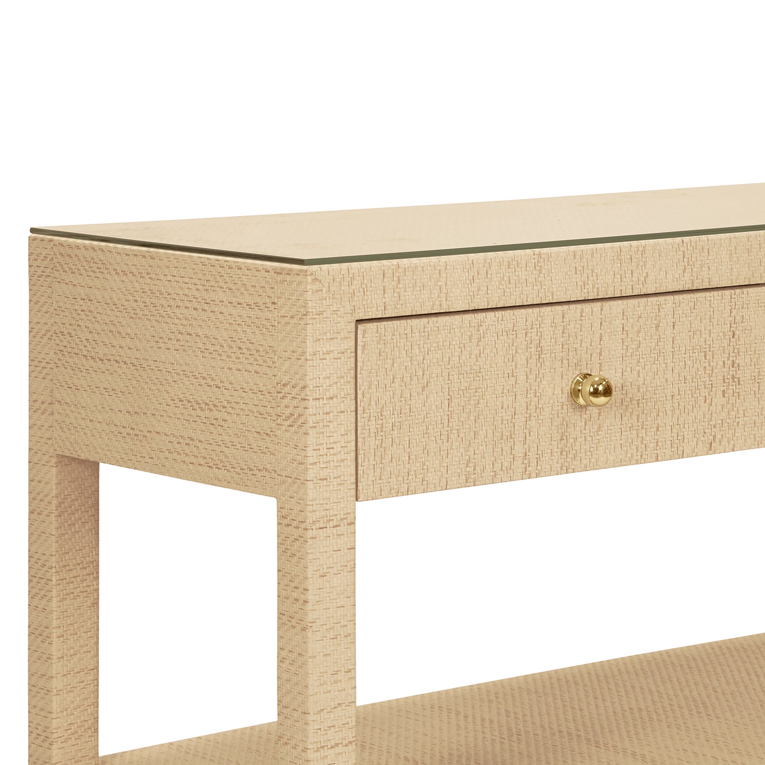 Worlds Away Briar 3 Drawer Console Table
