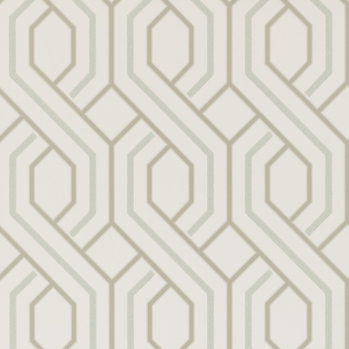 G P & J Baker Parterre Soft Blue Wallpaper