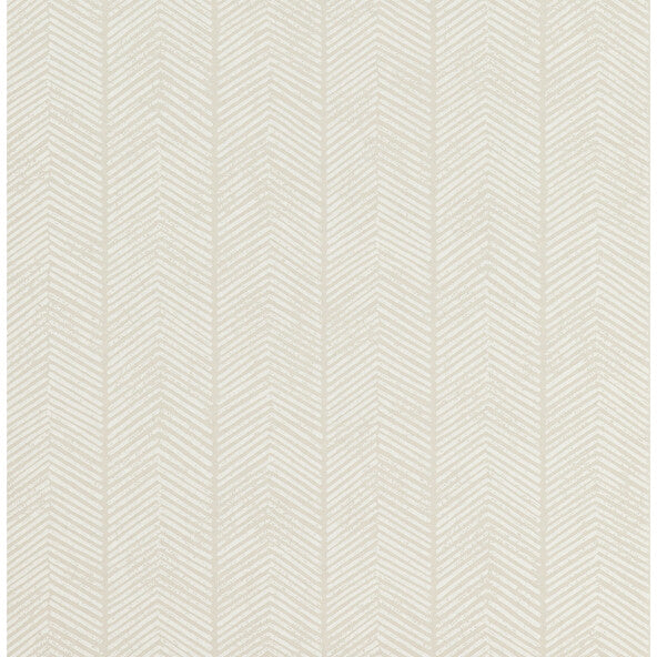 G P & J Baker Herringbone Stone Wallpaper