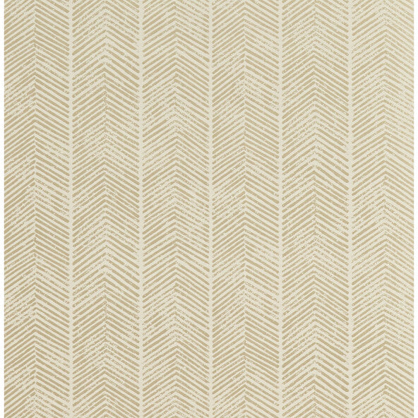 G P & J Baker Herringbone Linen Wallpaper