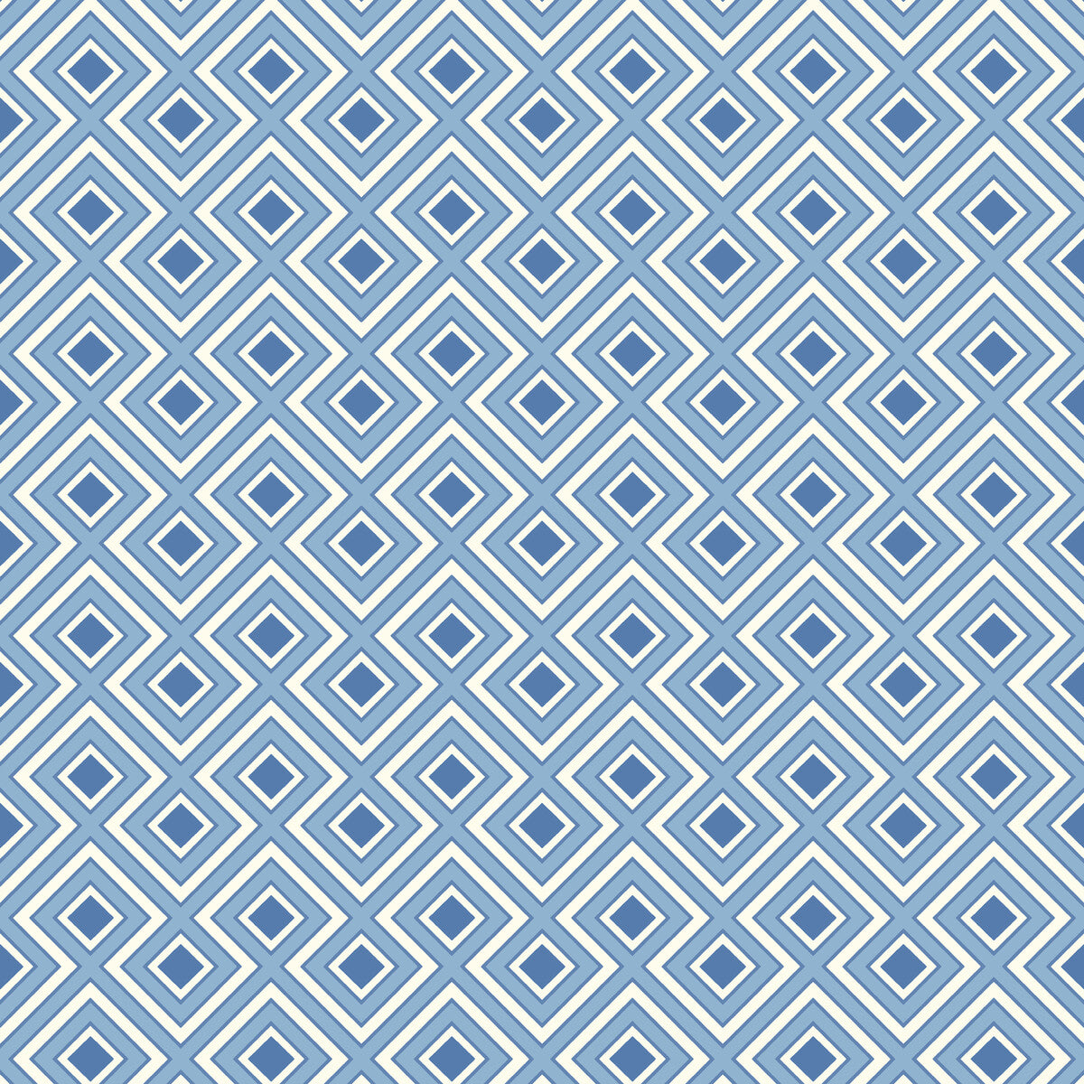G P & J Baker La Fiorentina Small Blue Wallpaper