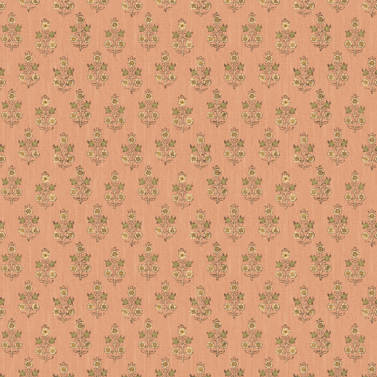 G P & J Baker Poppy Sprig Blush Wallpaper
