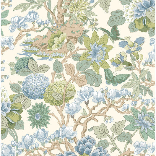 G P & J Baker Little Magnolia Willow Wallpaper