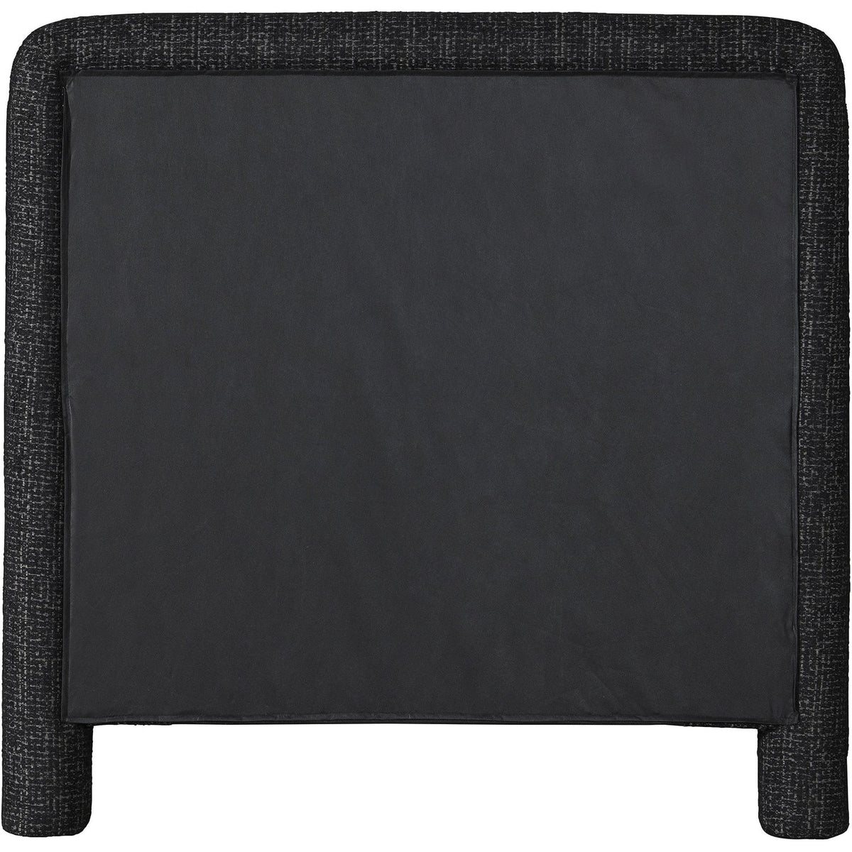 Baylor Black Fabric Withinterwoven Chenille Upholstered Bed