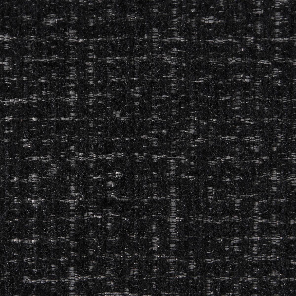 Baylor Black Fabric Withinterwoven Chenille Upholstered Bed