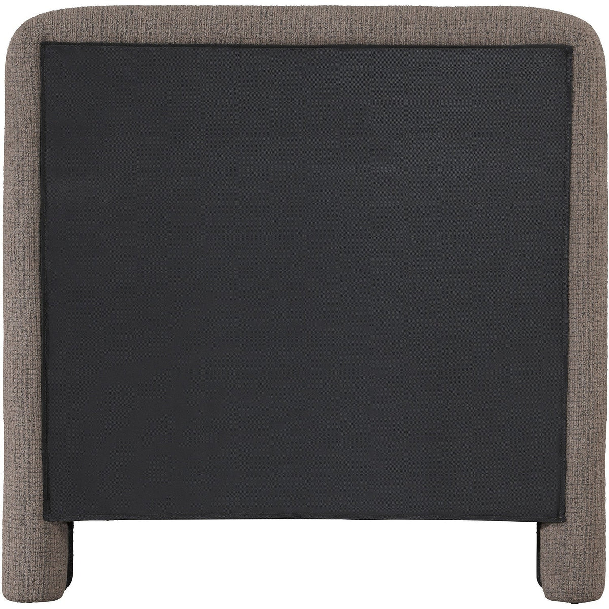 Baylor Brown Fabric Withinterwoven Chenille Upholstered Bed