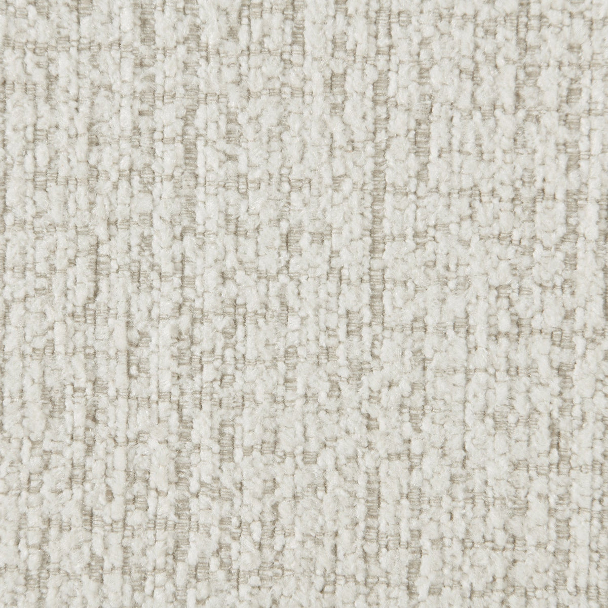 Baylor Cream Fabric Withinterwoven Chenille Upholstered Bed