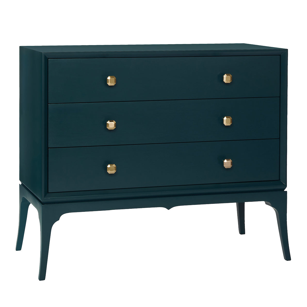 Redford House Bennett 3 Drawer Large Nightstand Set of 2