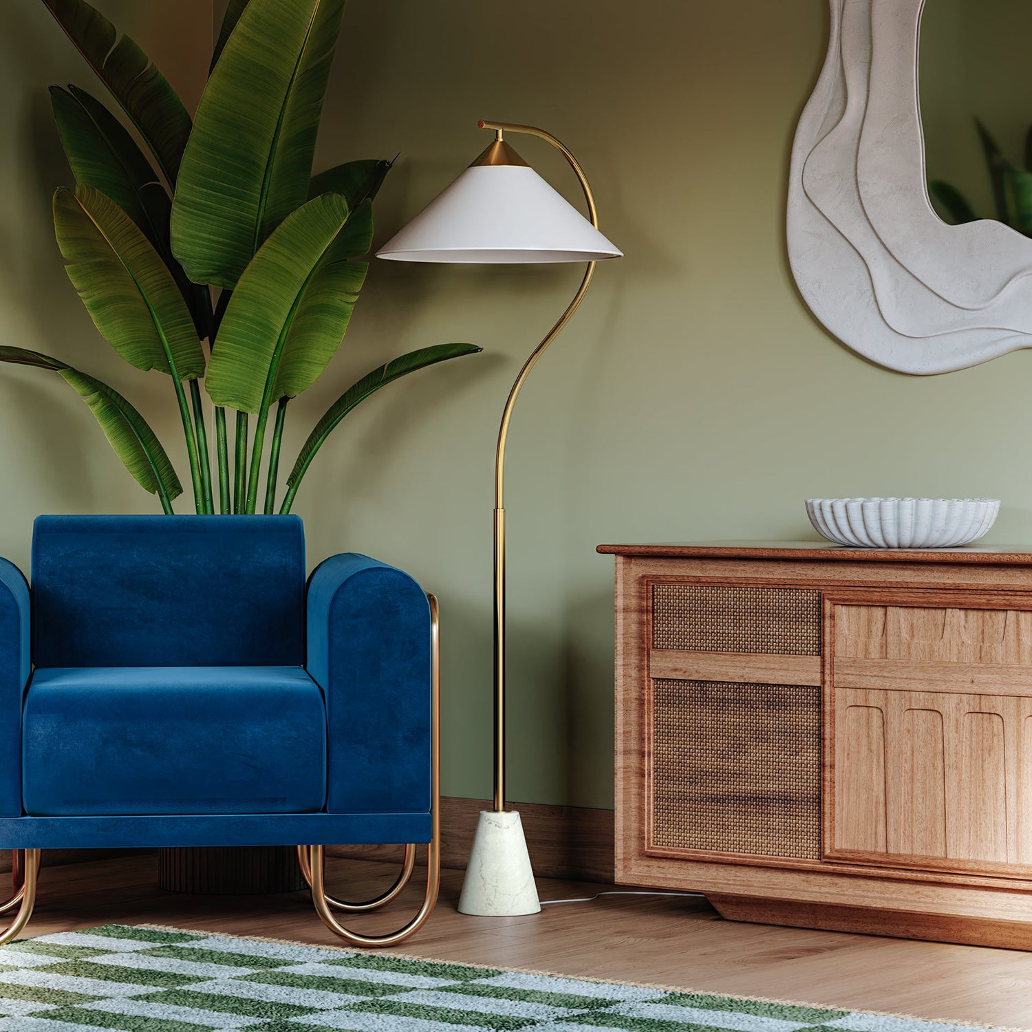 Mitzi Bianca Floor Lamp