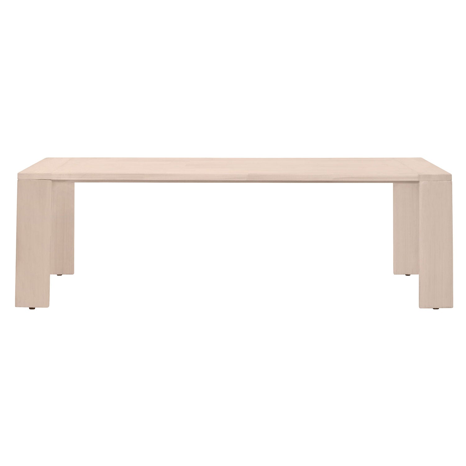 Big Sur Washed Teak Outdoor Dining Table