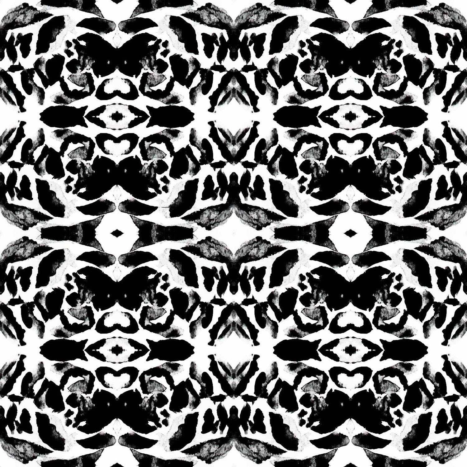 Mitchell Black Morocco Wallpaper