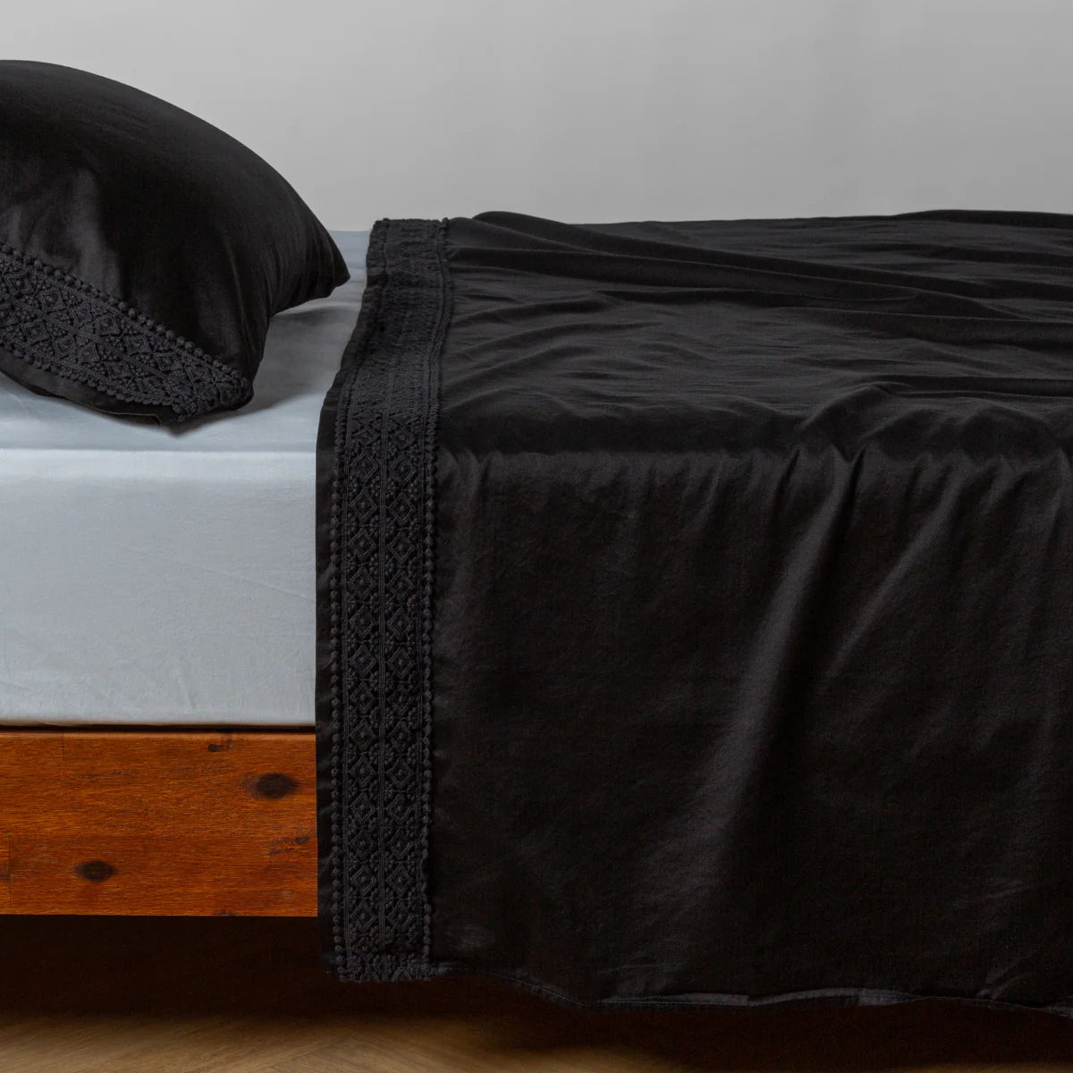 Bella Notte Bria Novola Lace Flat Sheet