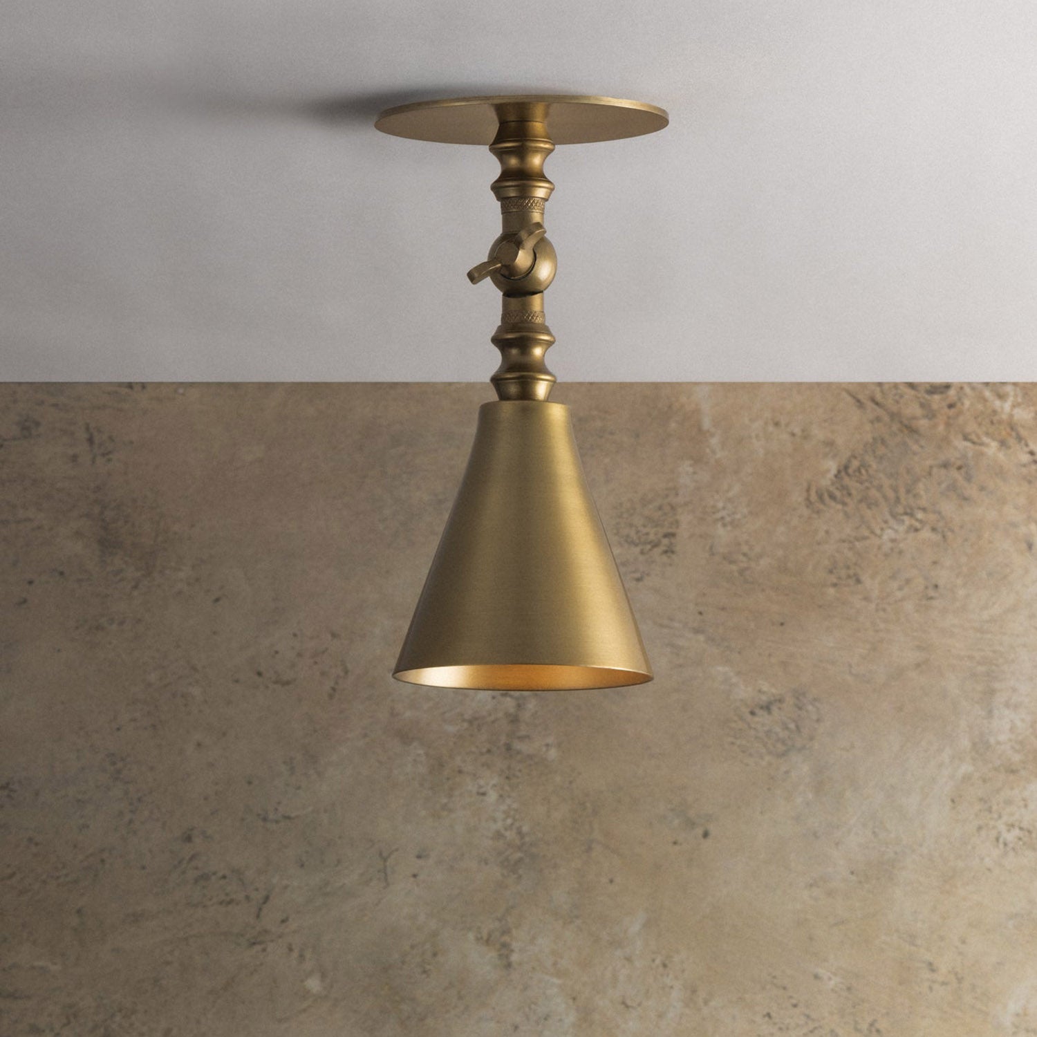 Lauren Liess x Troy Lighting Necessity Flush Mount