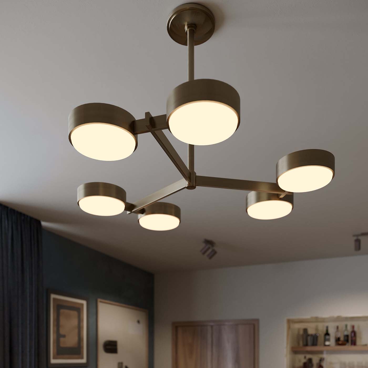 Troy Lighting Rory Semi Flush Mount