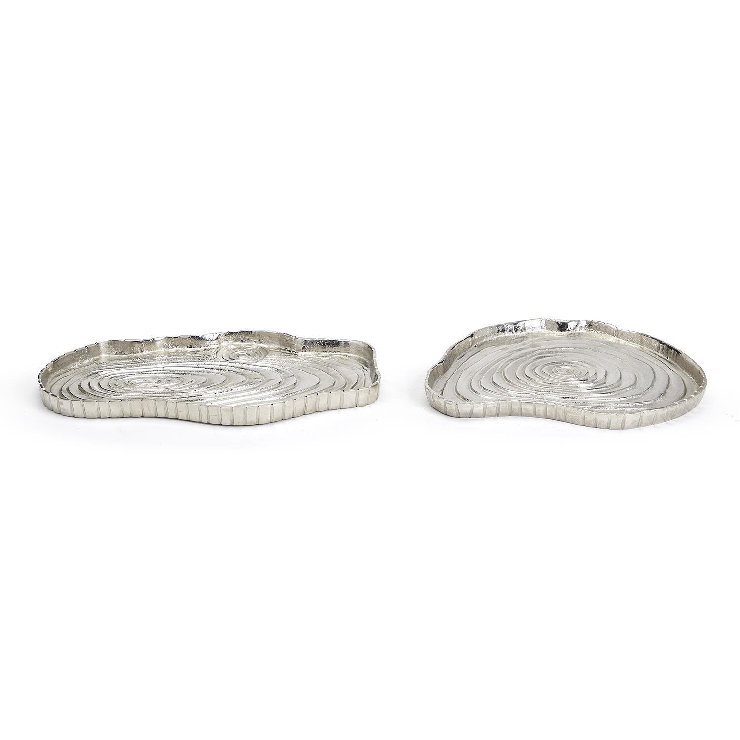 Tree Ring Tray Set of 2