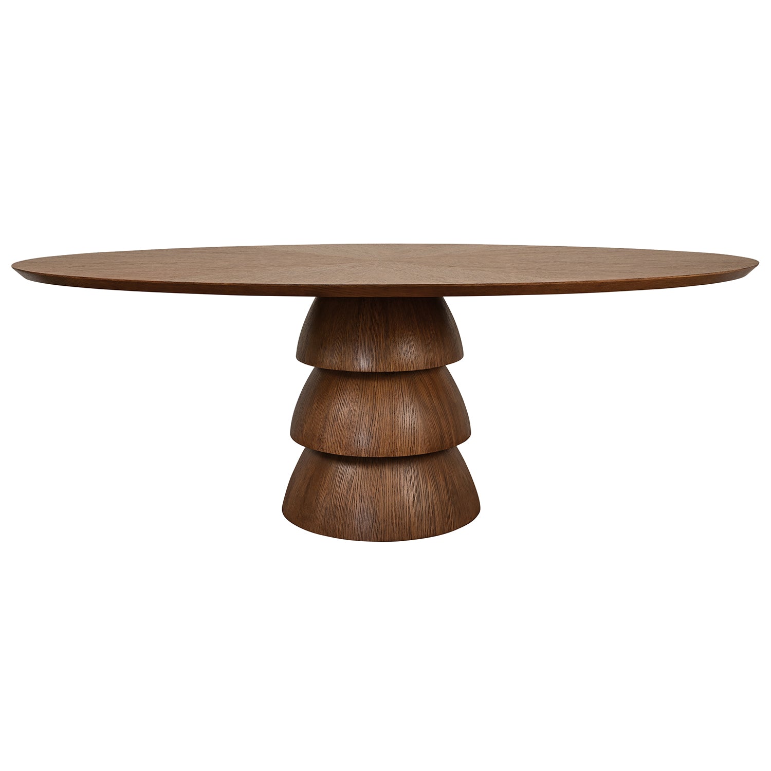 Worlds Away Callum Oval Dining Table