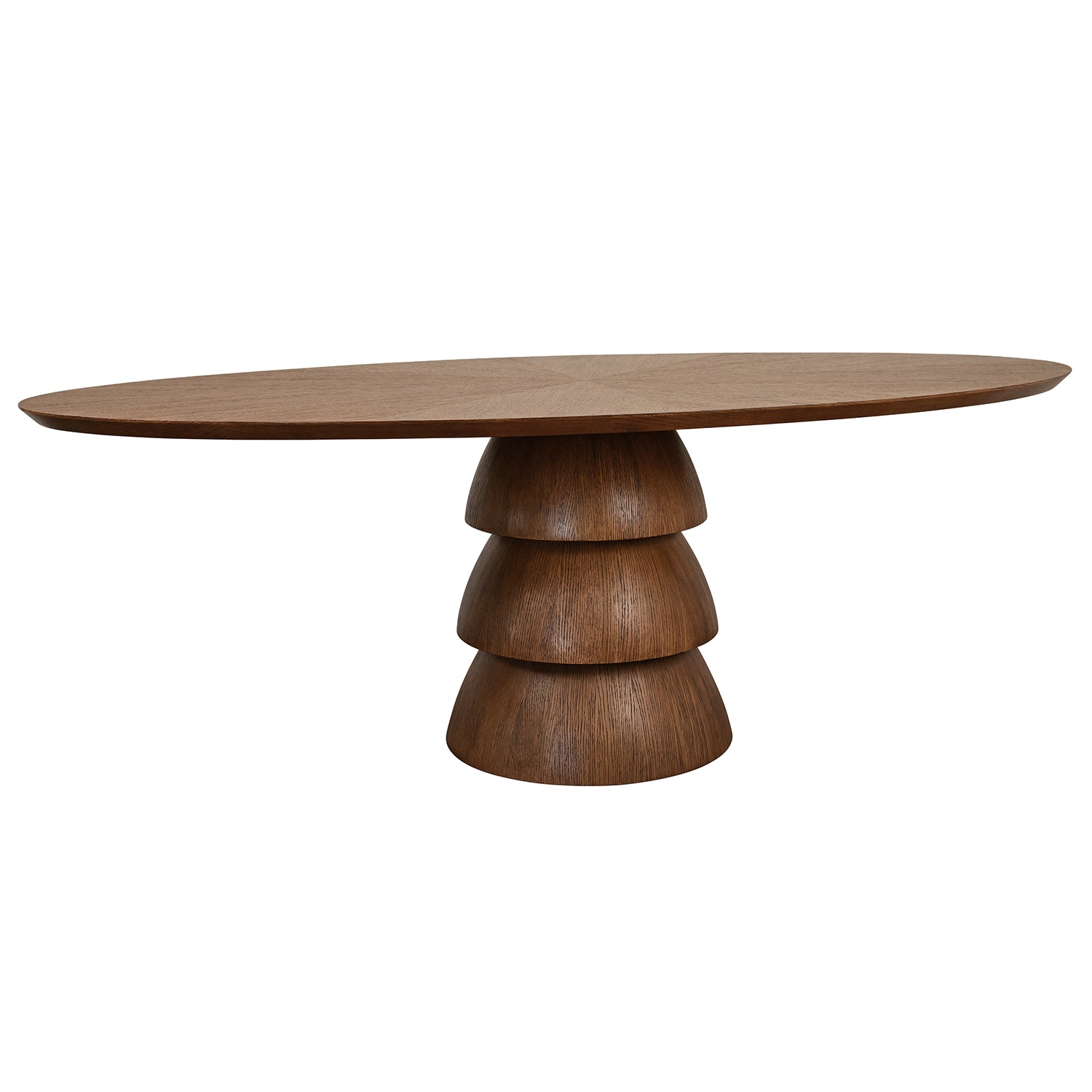 Worlds Away Callum Oval Dining Table