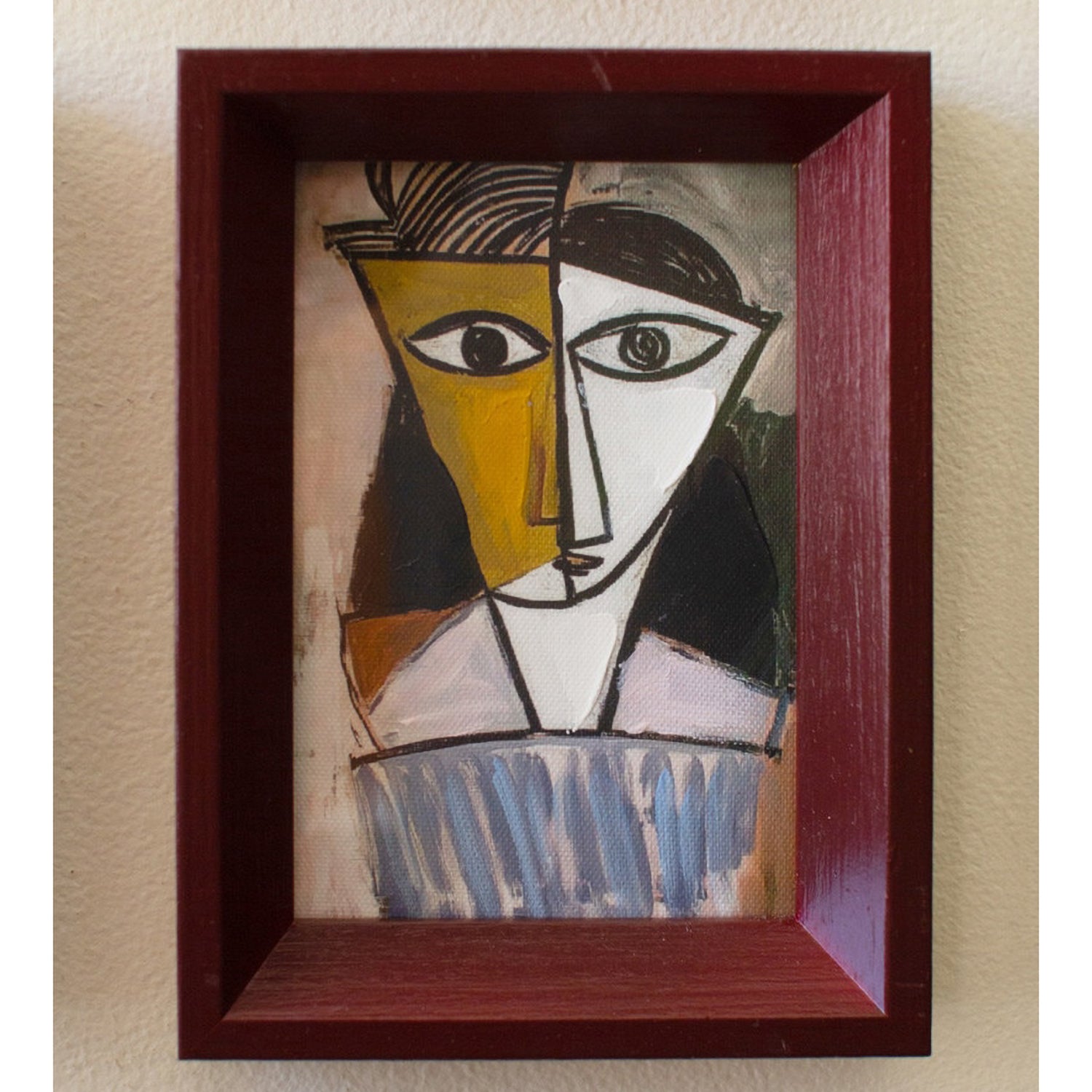 Cubist Painting Set of 4