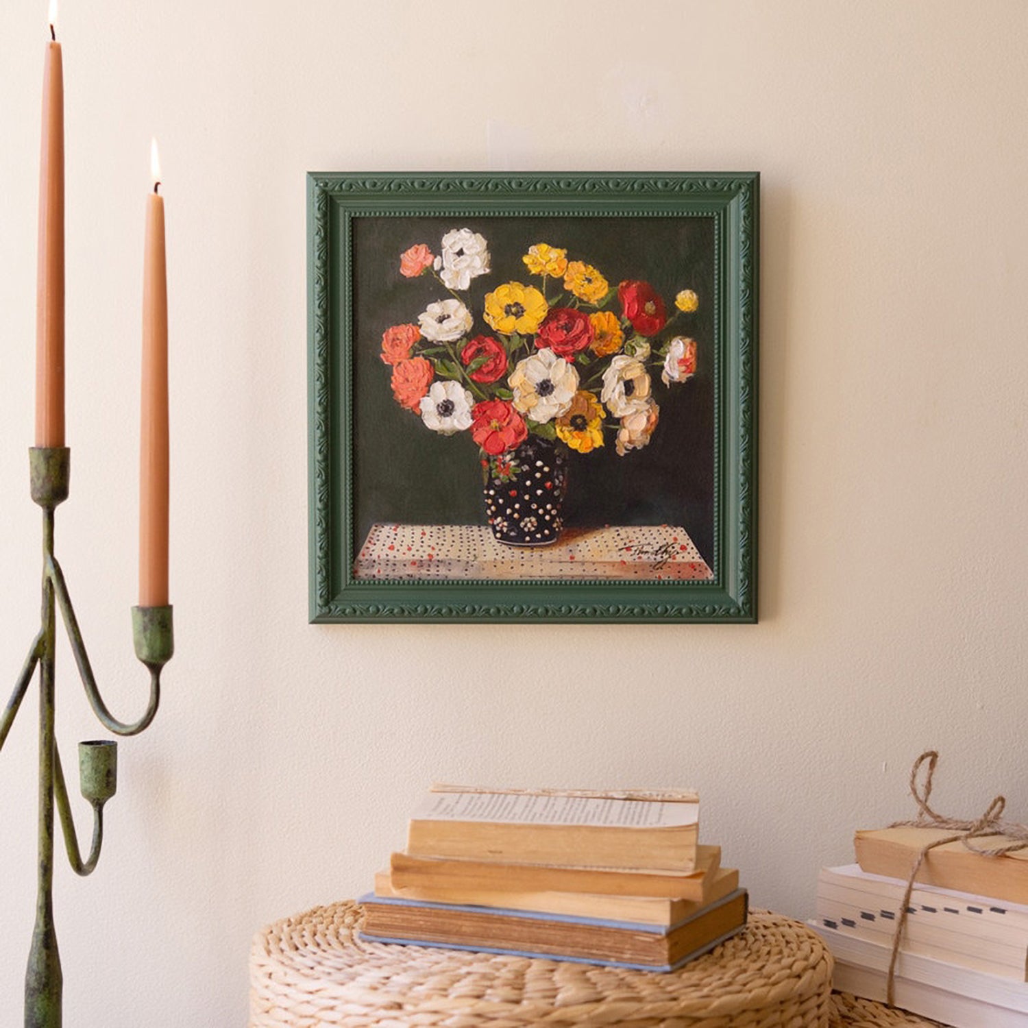 Floral Bouquet Still Life Artwork