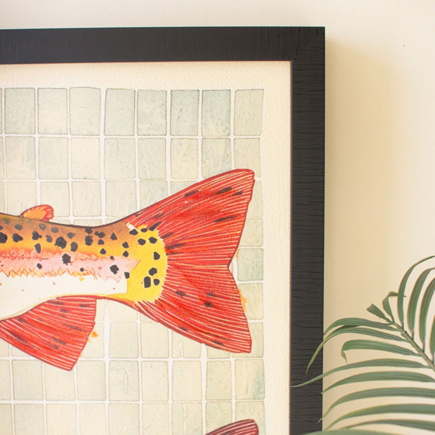 Two Fish Framed Artwork