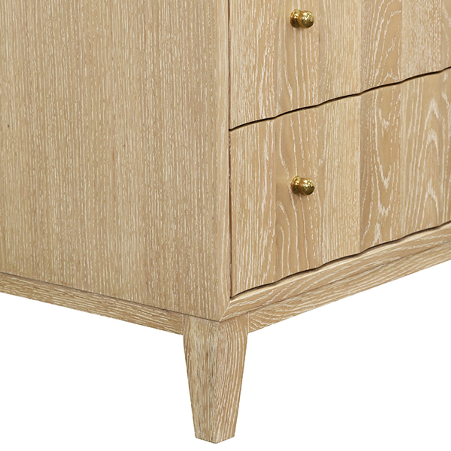 Worlds Away Carmack 3 Drawer Side Table