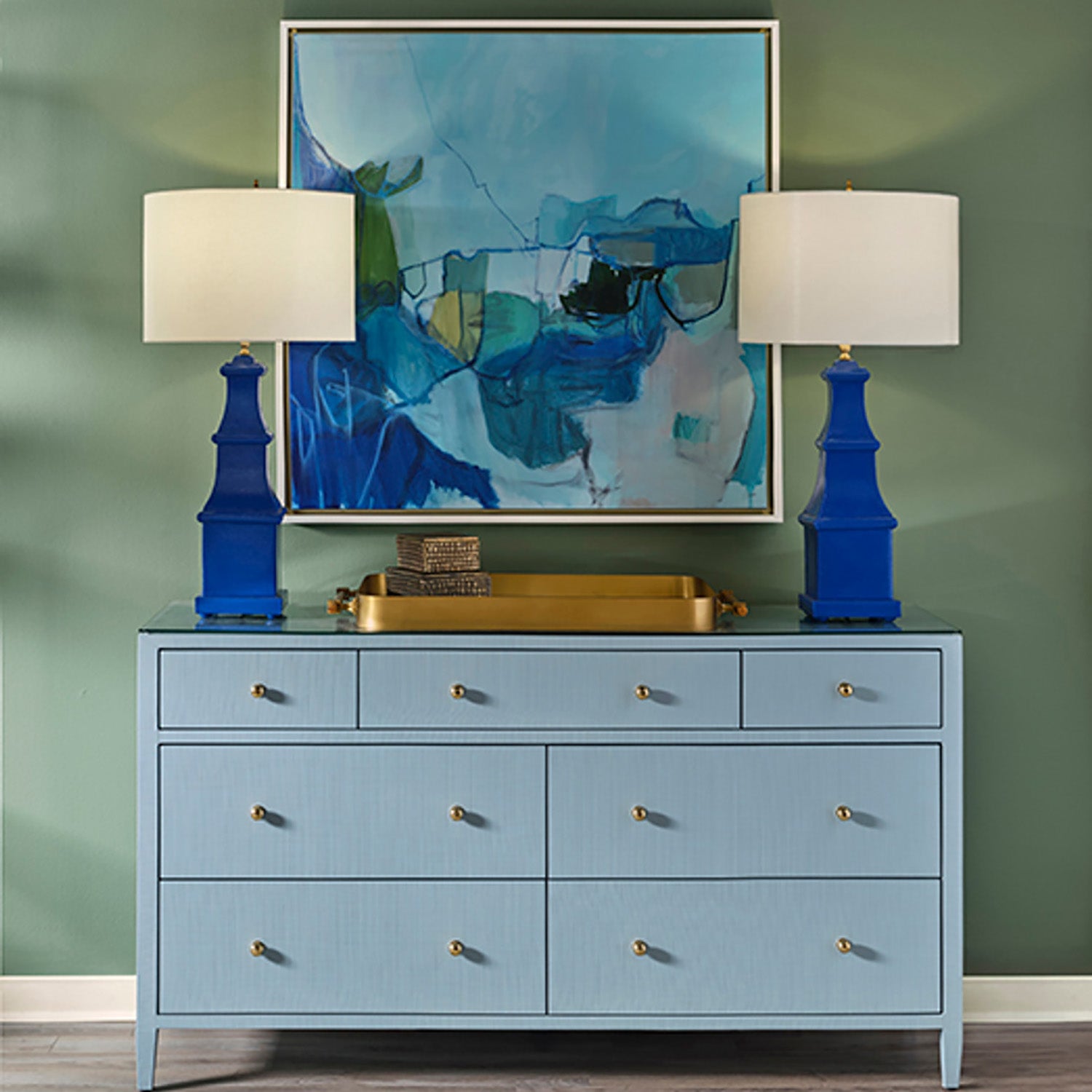 Worlds Away Carnegie Drawer Chest