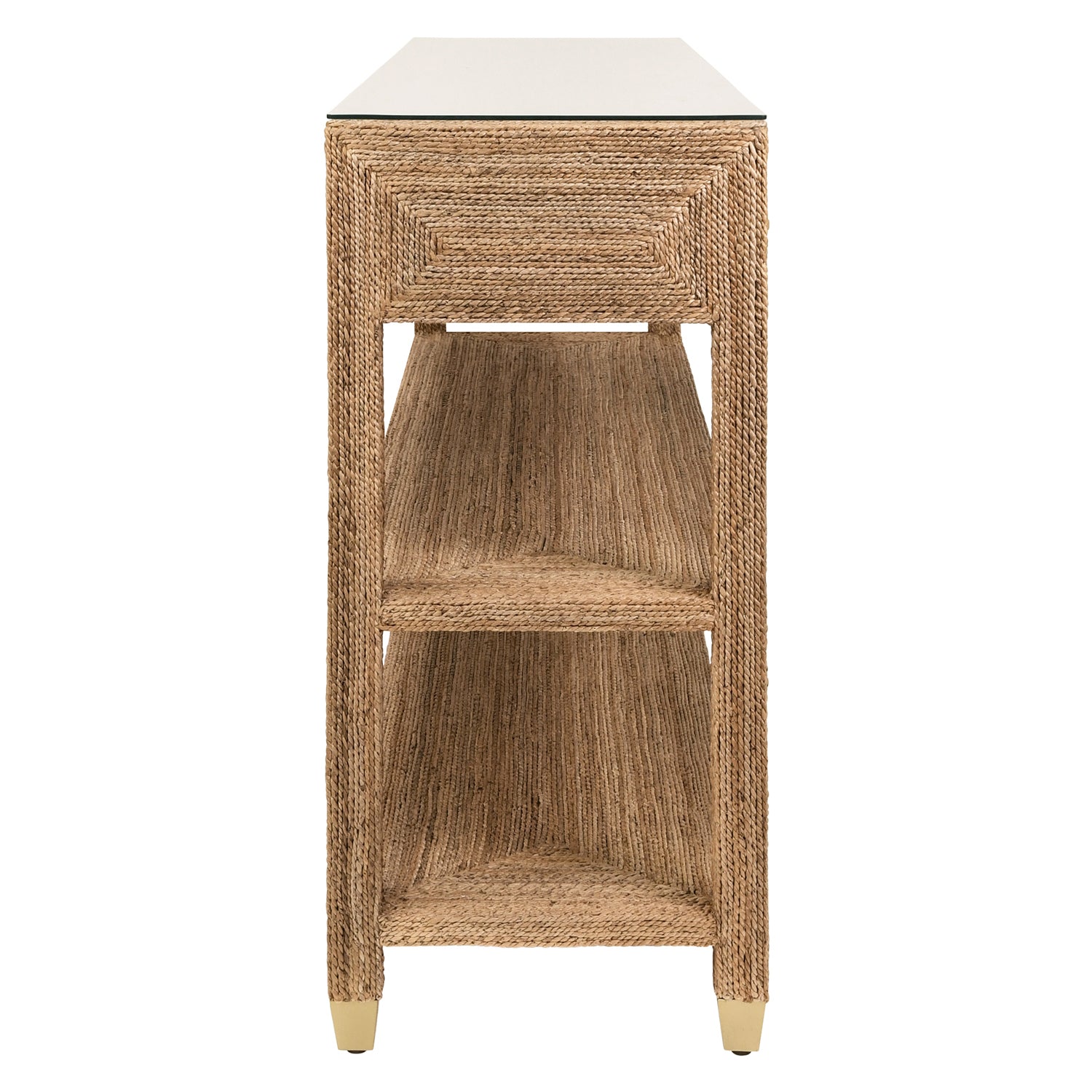 Worlds Away Cassie 3 Drawer Console Table