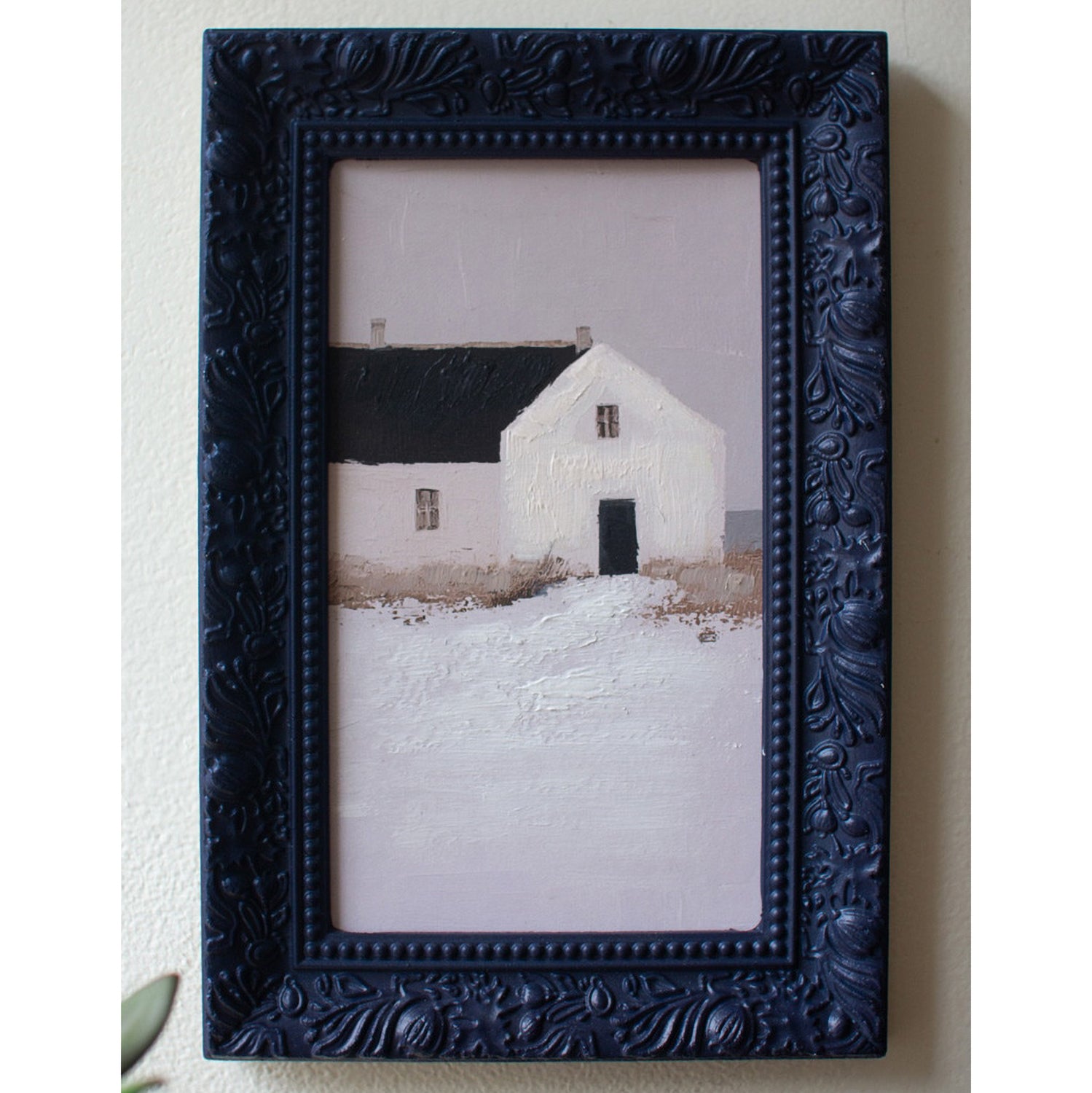 Architectural Houses Artwork Set of 3