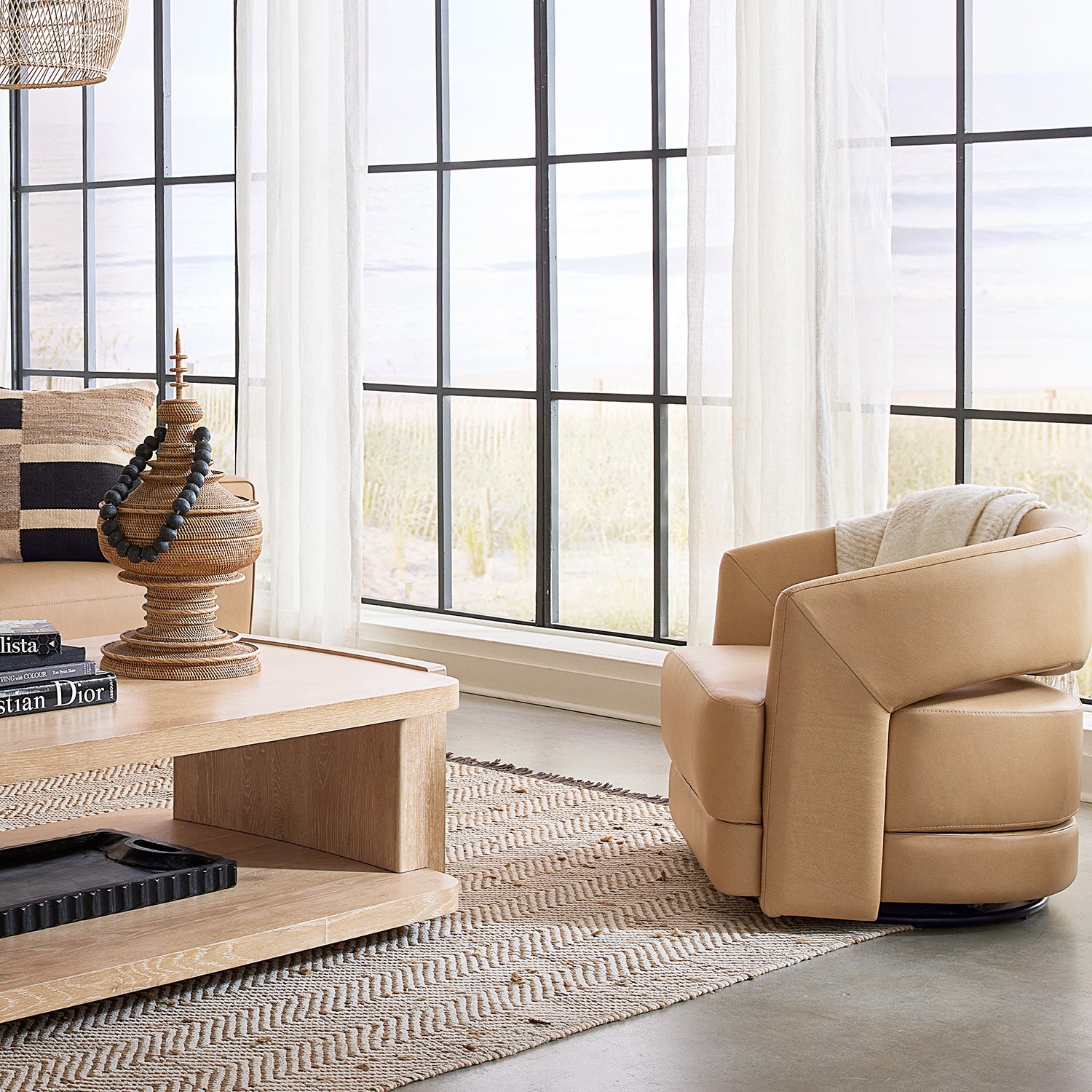 Hooker Furniture Keys Swivel Chair