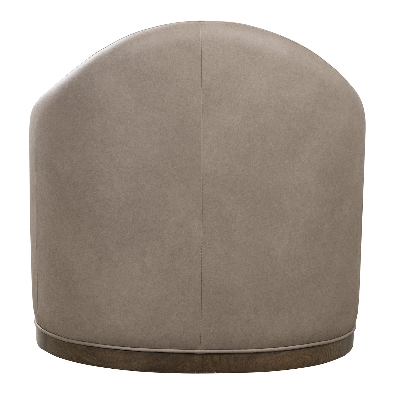 Hooker Furniture Cora Brown Leather Swivel Chair