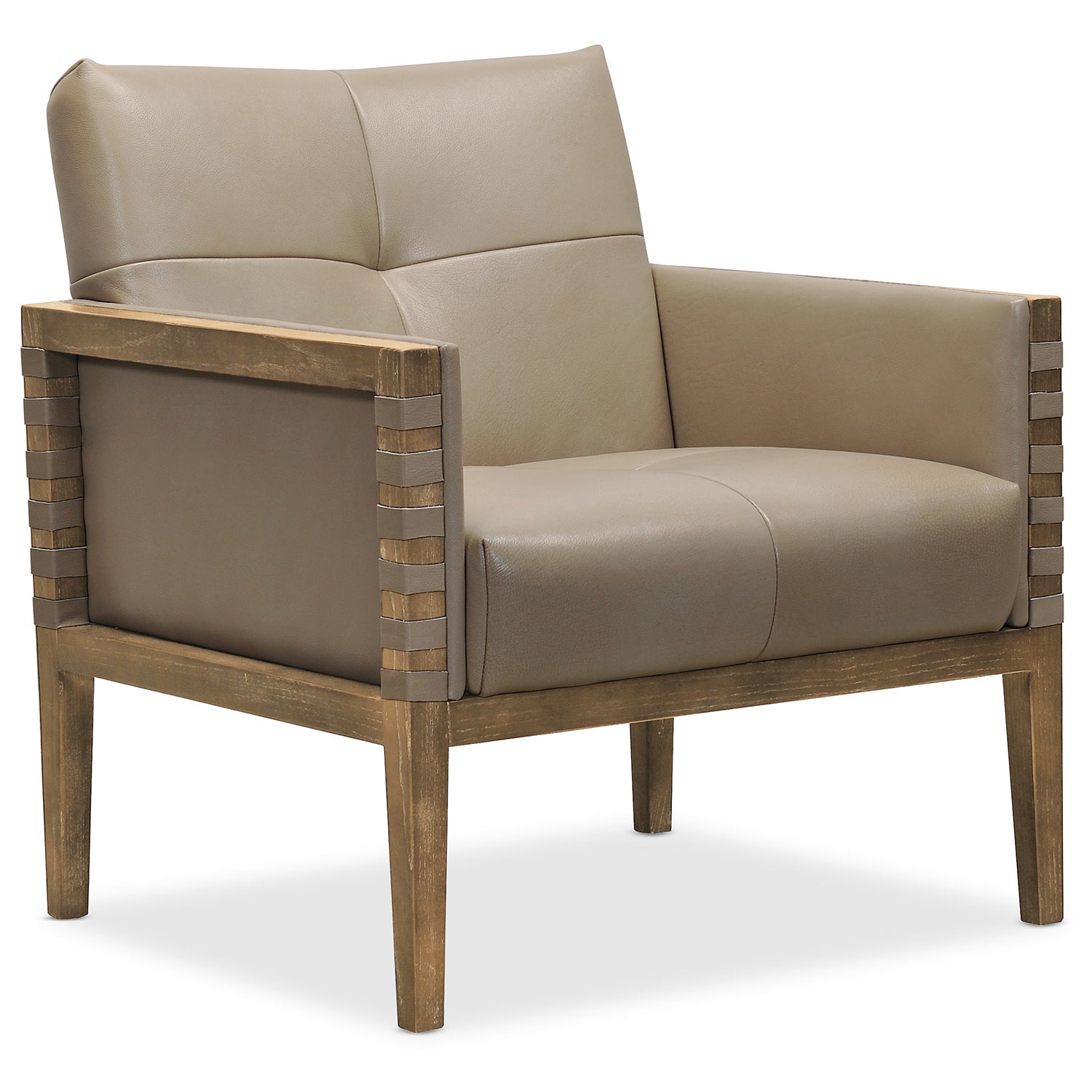 Hooker Furniture Carverdale Leather Club Chair