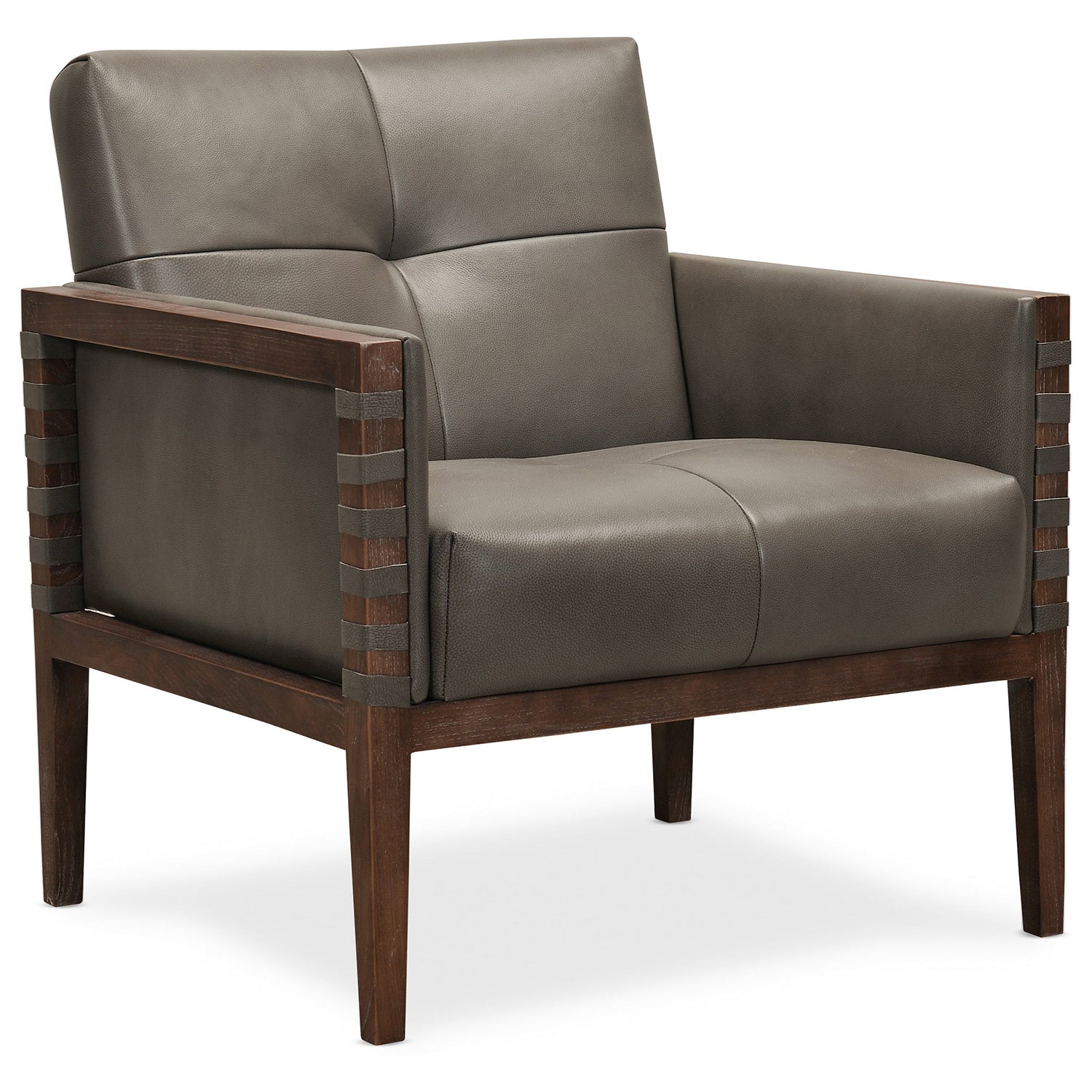 Hooker Furniture Carverdale Leather Club Chair