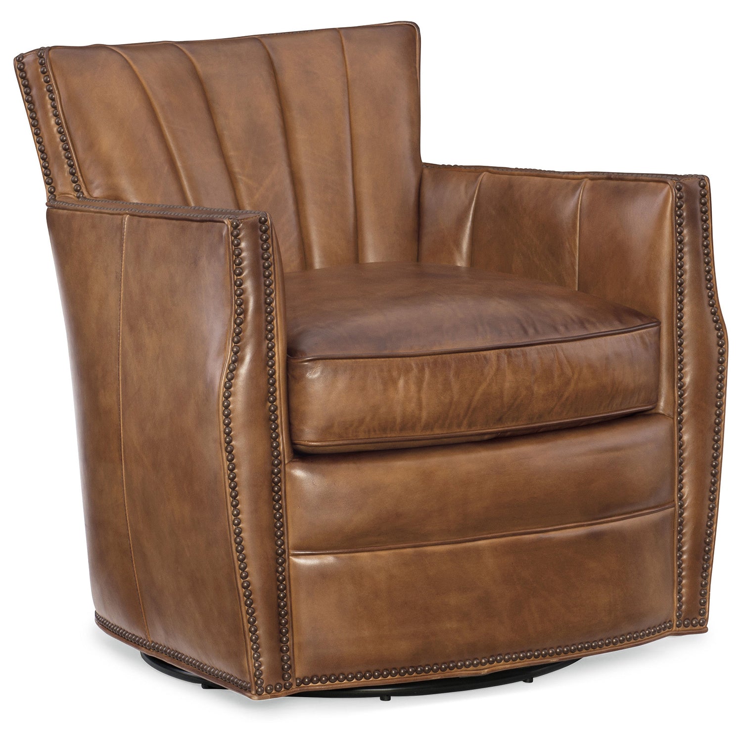Hooker Furniture Carson Swivel Club Chair