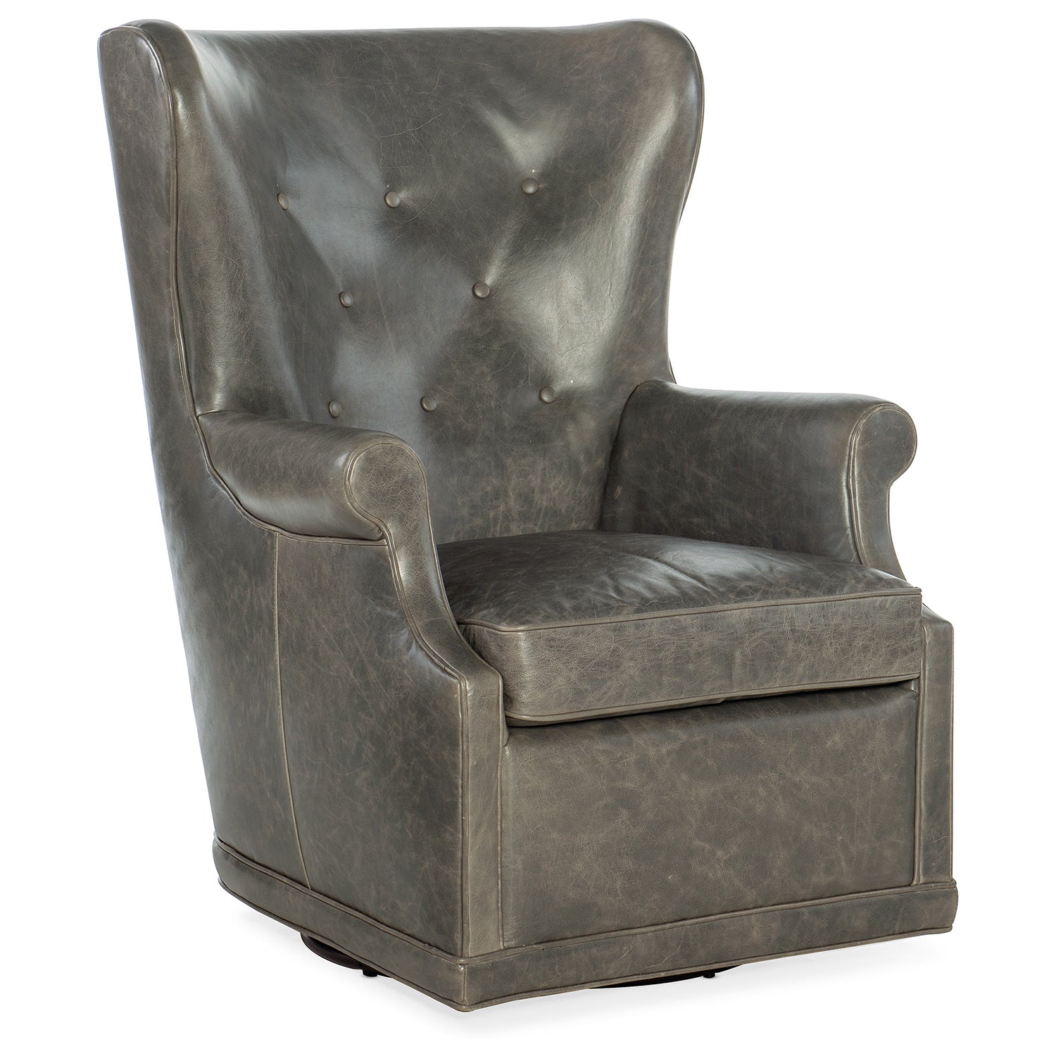 Hooker Furniture Mai Wing Swivel Club Chair