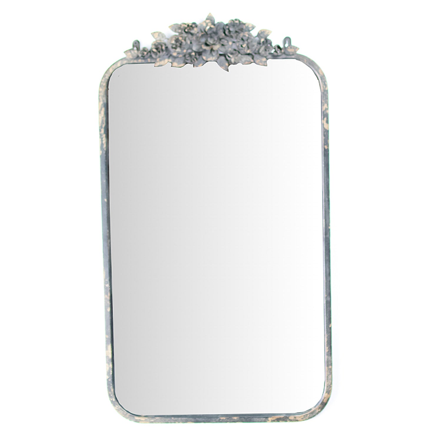 Flower Details Wall Mirror