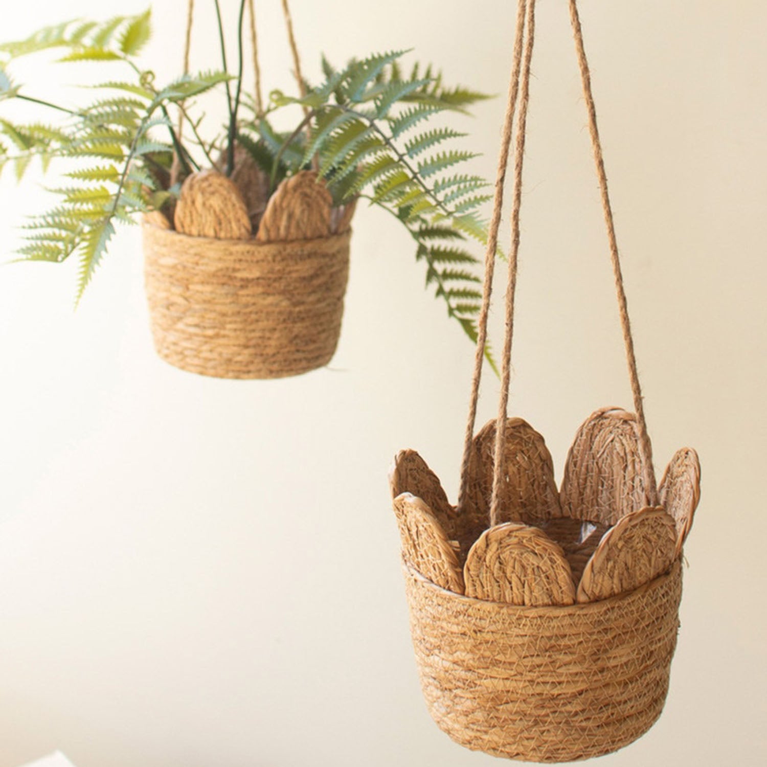 Seagrass Hanging Basket Set of 6