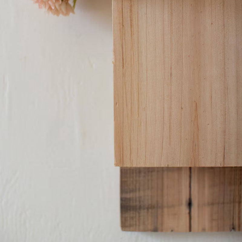 Rabbit Recycled Pine Wall Planter Set of 2