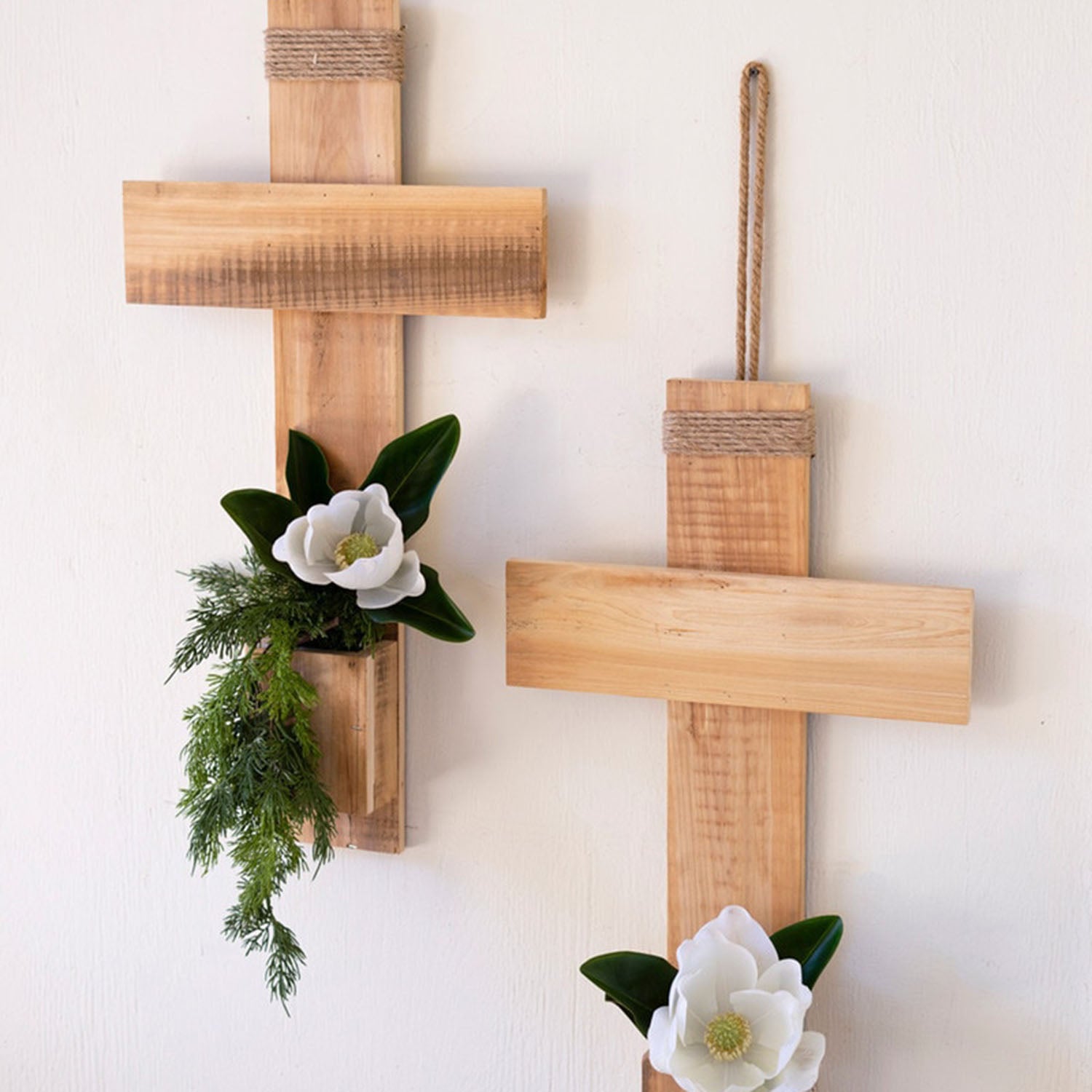 Cross Wall Planter Set of 2