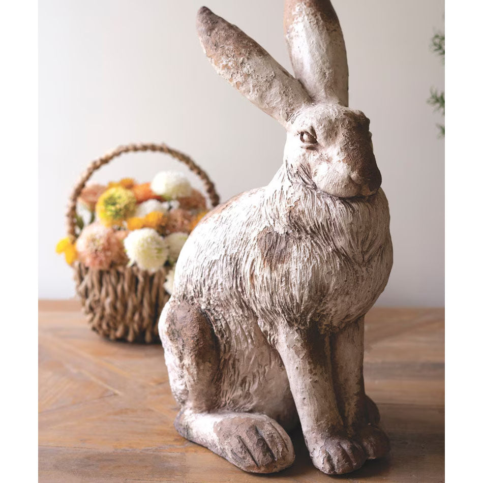 Faux Concrete Rabbit