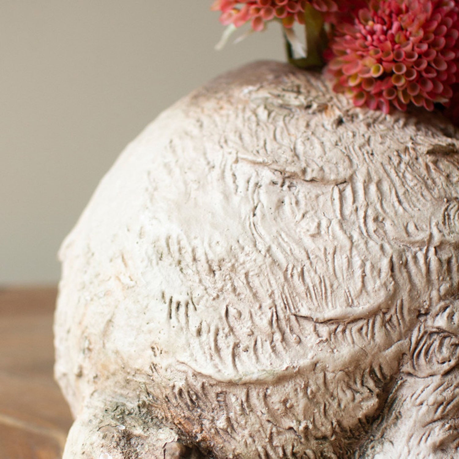 Faux Concrete Sheep Planter