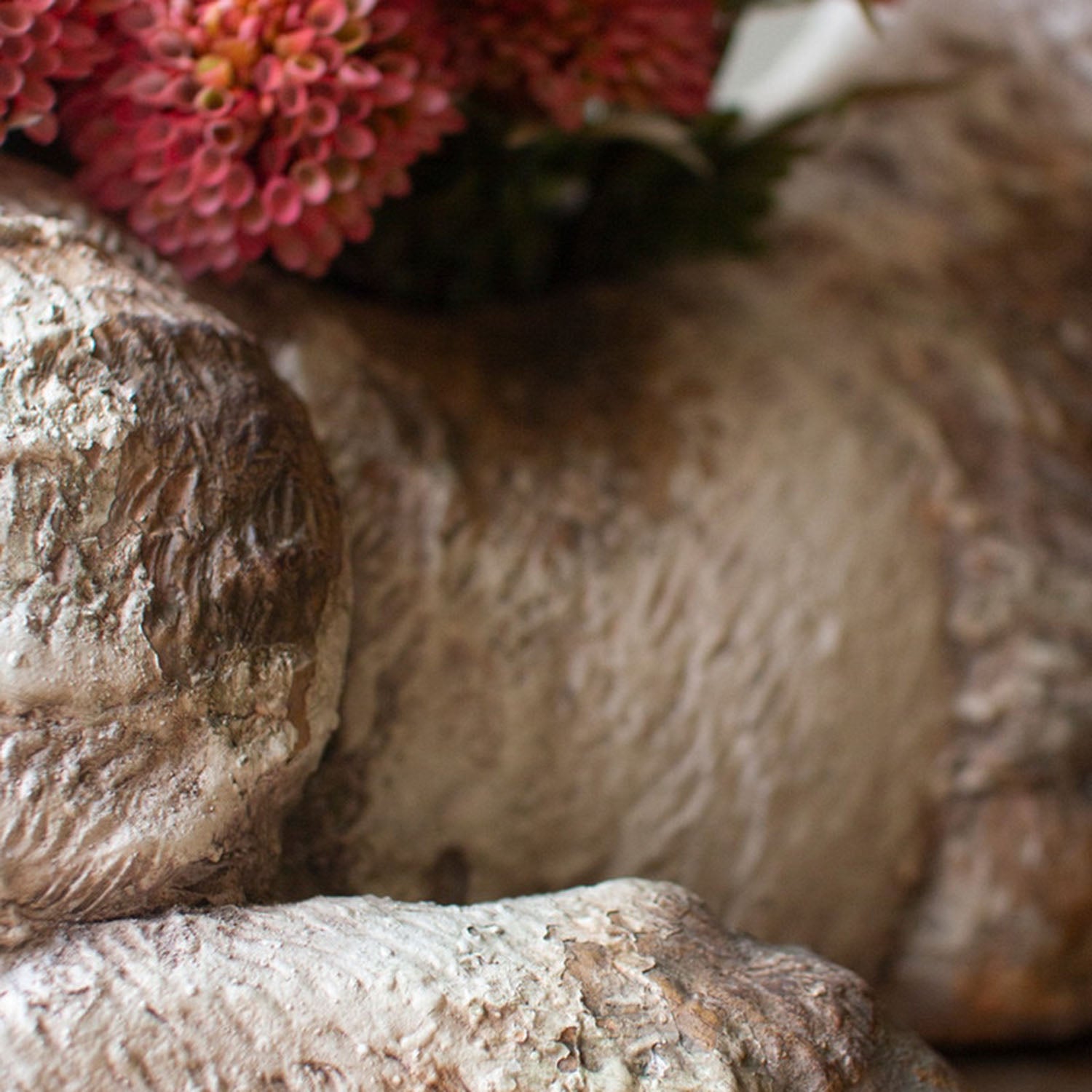 Faux Concrete Sheep Planter