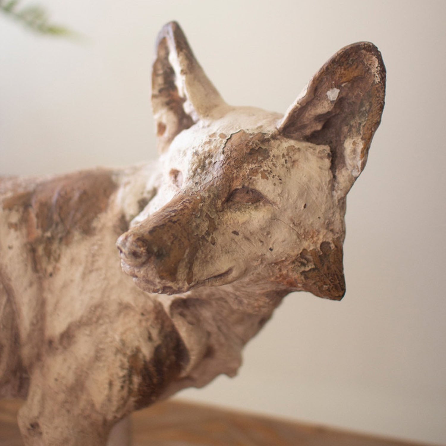 Faux Concrete Fox