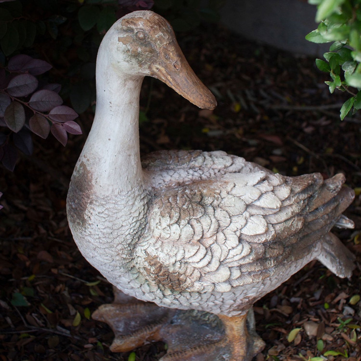 Faux Concrete Duck
