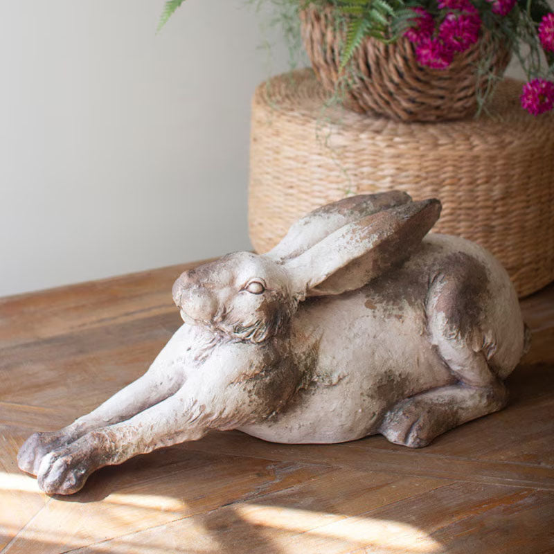 Faux Concrete Rabbit
