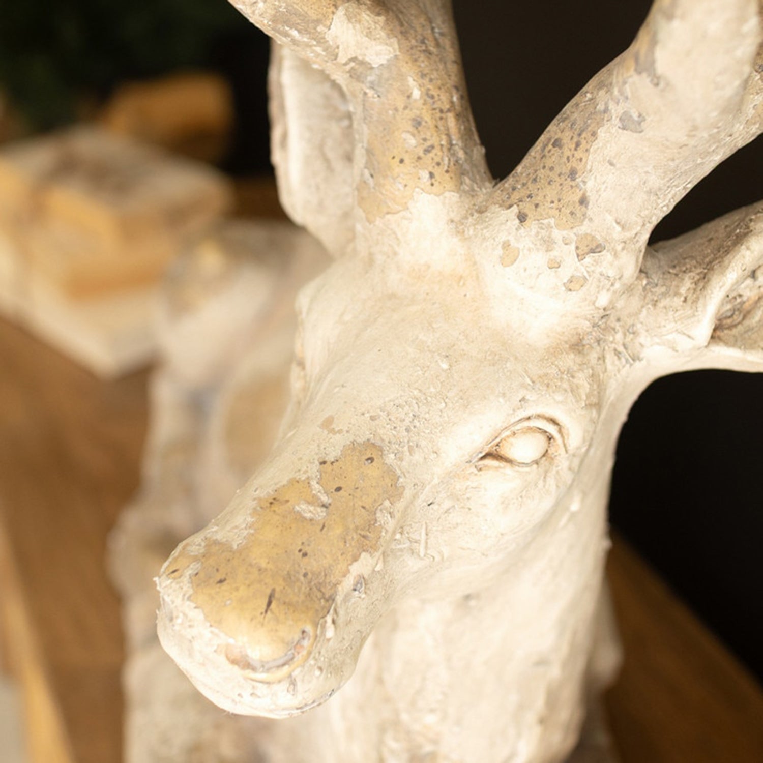 Faux Concrete Deer