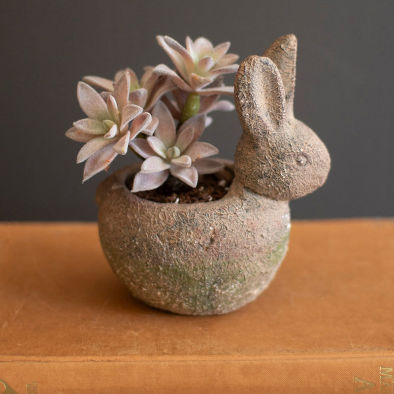 Rabbit Rustic Terracotta Planter
