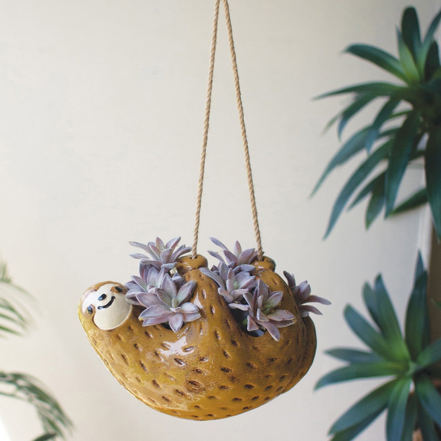Hanging Sloth Planter