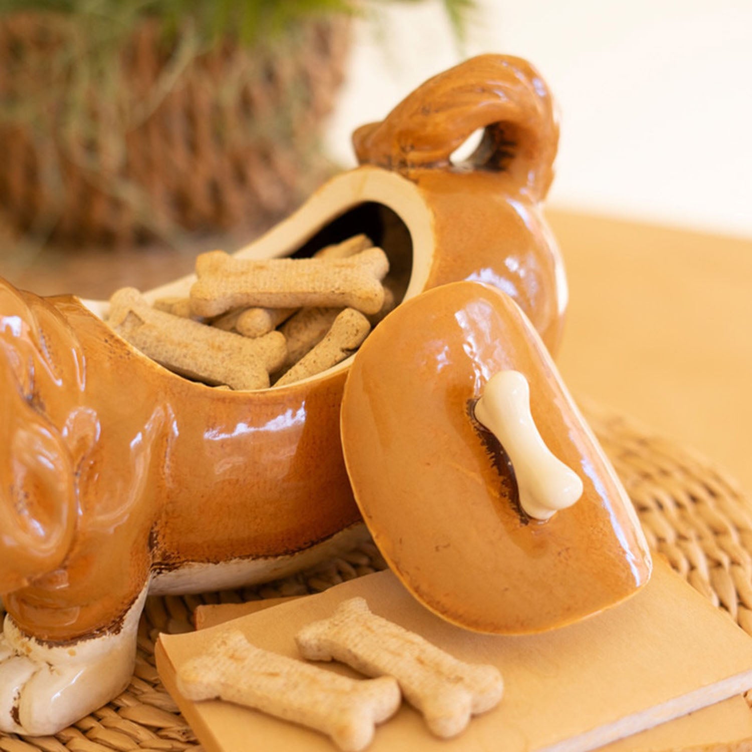 Basset Hound Canister