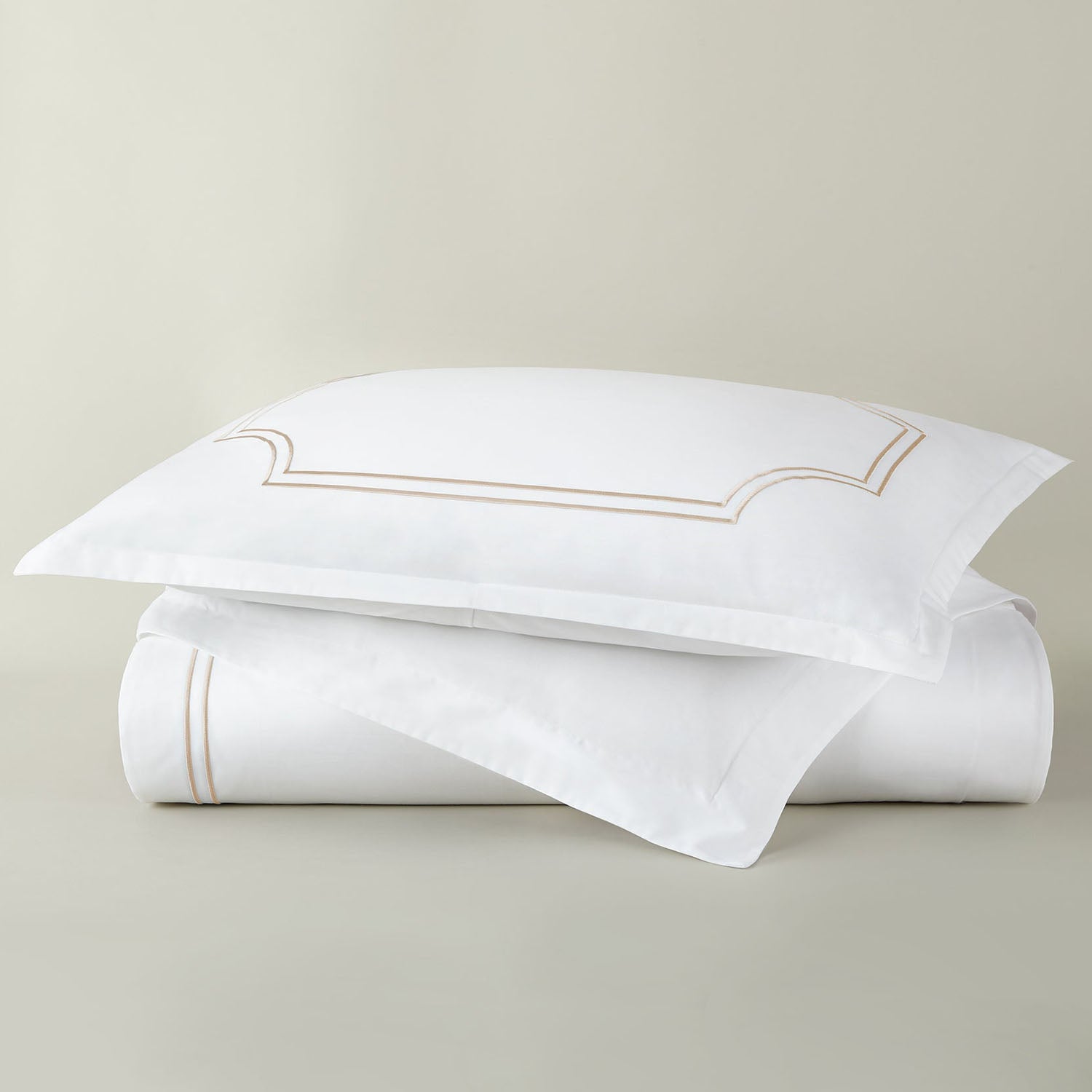 Peacock Alley Deco Classic Embroidered Duvet Set